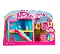 Coffret Barbie : La Maison De Poupée + 1 Figurine + 2 Accessoires - Set Mini Barbieland + 1 Carte Tigre