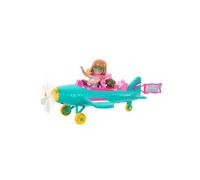 Coffret Barbie Poupée Chelsea avec avion