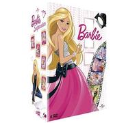 Coffret Barbie Superstar : Barbie au bal des 12 princesses + Coeur de princesse + Barbie et le cheval magique + Casse-noisette + Princesse Raiponce