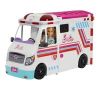 Coffret Barbie Véhicule Médical Avec Ambulance Et Clinique