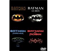 Batman - Batman, le défi - Batman forever - Batman et Robin