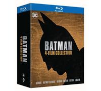 Coffret Batman, Batman, le défi, Batman Forever, Batman et Robin Blu-ray