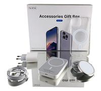 Coffret, Batterie Externe Iphone, Coque iphone Pro Max, Chargeur iphone, Pack Complet pour iPhone 14 Pro Max