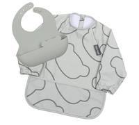 Coffret Bavoirs 2 En 1 Grey TU