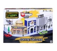 Bburago 1/43 Coffret City + 2 Structures + 1 vehicule