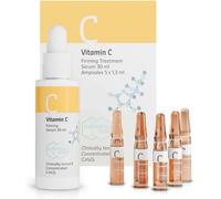 Coffret Beauté Femme - Serum Vitamine C Anti Taches Brunes Visage -25% De Tâches De Vieillesse En 3 Mois, Vitamine C Serum Visage - Coffret Cadeau Femme - Serum Anti Tache Visage Par Elemental Care