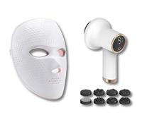 Coffret Beauté & Silhouette - Masque LED Visage Professionnel & Masseur Anti-Cellulite Raffermissant