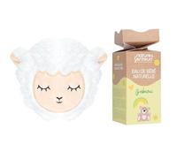 Coffret Bébé Cadeau - Eau de Senteur sans Alcool 50ml + Bouillotte Doudou Mouton - Idée Cadeau Naissance Mixte - Douceur et Réconfort