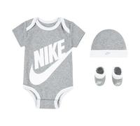 Nike Ensemble Futura Logo Box manches courtes gris 0-6 mois Enfants