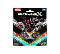 Coffret Beyblade 2 Toupies et 2 lanceurs : Spider-Man 3-60F et Venom 3-80N - Type Attaque et Défense