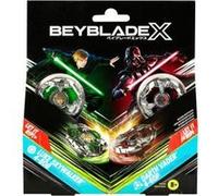 Coffret beyblade 2 toupies et 2 lanceurs star wars : luke skywalker 4-80b + darth vader 4-60b - type equilibre et endurance