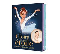 Coffret bibliothèque 1 - Croire en son étoile - Tomes 1 et 2 - Natacha Godeau - Auzou Éditions - Coffret - Roman cadet