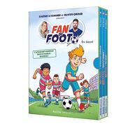 Coffret bibliothèque 1 - Fan de foot - Tomes 1 à 3 - Karim Friha - Auzou Philippe Eds - Coffret - Roman cadet