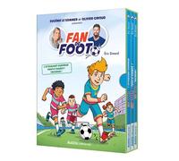 Coffret bibliothèque 1 - Fan de foot - Tomes 1 à 3 - Karim Friha - Auzou Éditions - Coffret - Roman cadet