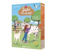 Coffret bibliothèque 1 – Jade et les chevaux – Tomes 1 à 3 – Auzou