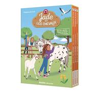 Coffret bibliothèque 1 - jade et les chevaux - tomes 1 à 3 - Lymut - Auzou Philippe Eds - Coffret - Roman cadet