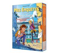 Coffret bibliothèque 1 - mes enquêtes à l'école des détectives - tomes 1 à 3 - Emmanuel Trédez - Auzou Éditions - Coffret - Roman cadet