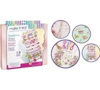 Coffret Bijoux Cristaux De Reve Nature - Make It Real - Fabrication de bijoux enfants - Des 8 ans - Lansay