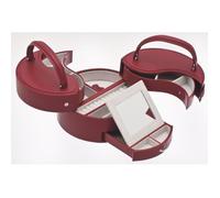 Coffret Bijoux Davidt's Euclide Rouge.