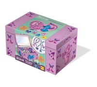 Coffret Bijoux - LISCIANIGIOCHI - STITCH - Boîte à Bijoux - Perles et Breloques - Créativité pour Enfants
