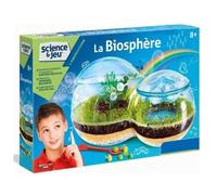 Coffret biosphere, Cycle de l'eau et Plantes - Jeu et Science - Laboratoire Observation Nature - des 8 Ans - Set educatif Enfant avec Carte Tigre