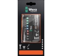 Coffret Bit-Check WERA - 9 embouts Mixte Impaktor - Technologie haute résistance - Adapté aux visseuses à chocs