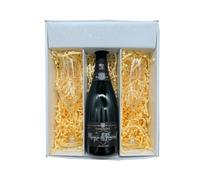 Coffret Blanc : Marquis de Pomereuil - Champagne - 1 Brut et 2 Flûtes « carr頻 - (1x75cl)