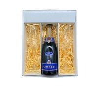 Coffret Blanc : Pommery - Champagne - Brut et 2 Flûtes « carr頻 - (1x75cl)