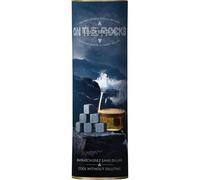 Generique Coffret On The Rocks – 6 glaçons en granit bleu de Bretagne – boîte cadeau tube