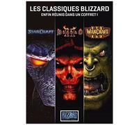 Coffret Blizzard (diablo 2, starcraft, warcraft 3 & leurs extensions) PC
