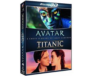 Coffret Blu-ray 3D : Avatar + Titanic