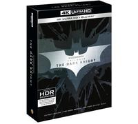 Coffret Blu-ray 4K Trilogie The Dark Knight : Batman begins, The Dark Knight, The Dark Knight Rises