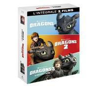 Coffret Blu-Ray - DreamWorks Animation SKG - INTÉGRALE DRAGONS - 1080p - Français - Mixte