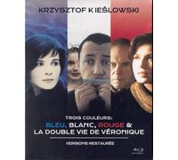 Coffret Blu Ray Kieslowski - 4 Films - Bleu, Blanc, Rouge & La Double vie de Véronique