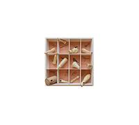 Coffret bois 12 appeaux Oiseaux d'Europe