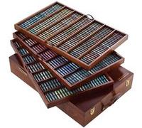 Coffret Bois - 525 Pastels 'A l'écu' Multicolore G