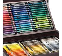 Coffret bois de 84 pastels à la cire aquarellables NEOCOLOR II G