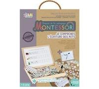 Coffret bois Tableau magnétique J'écris mes premiers mots Montessori G