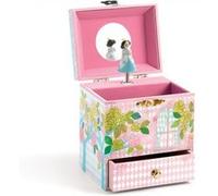 Coffret boite a musique - Palais enchante Rose G
