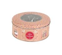 AltoBuy Coffret Boite métallique Ronde avec 10 emporte-pièces à pâtisserie