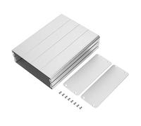 Coffret Boîtier en Alliage d'Aluminium 45x122x160mm, Boîte de Dérivation Étanche, Boîtier GPS Argent - Dissipation Thermique Efficace, Protection du Circuit, Installation Facile