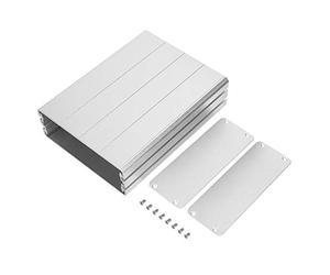 Coffret Boîtier en Alliage d'Aluminium 45x122x160mm, Boîte de Dérivation Étanche, Boîtier GPS Argent - Dissipation Thermique Efficace, Protection du Circuit, Installation Facile