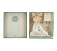 Kaloo - Coffret Doudou Lapin + Collier Bola - Idéal Cadeau naissance - Cadeau grossesse - Douceur et harmonie dès la Grossesse - Matières recyclées et design raffiné - Boîte Cadeau - K210012