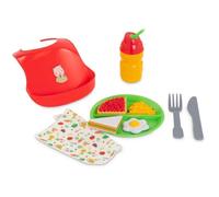 Coffret Bon Appétit - COROLLE - 10 accessoires repas pour poupon 36 et 42 cm - Multicolore