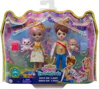 Mattel Mini-poupées Enchantimals Royals Braylee et Bannon Ours – 2 figurines, 2 accessoires – GYJ07
