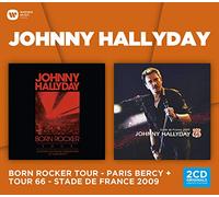 Johnny Hallyday – Born Rocker Tour Bercy & Tour 66 – Coffret 2 CD – Parlophone