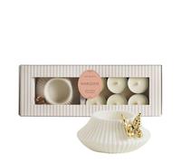 Coffret bougeoir Papillon et 6 bougies parfumées - Marquise