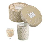 Coffret bougie et roses de savon parfumées Escale à Sintra - Fleur de Mandarine