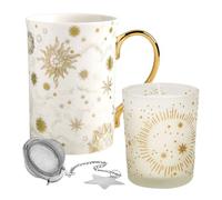 Coffret bougie parfumée et mug Fête Céleste - Sapin Enchanté