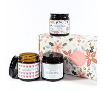 Coffret bougie parfumée Veux tu etre ma marraine | Annonce Grossesse, Cadeau marraine, Demande | 3 Bougie parfumées Cire de Soja 100% naturelle - 75H combustion | TE Whaka